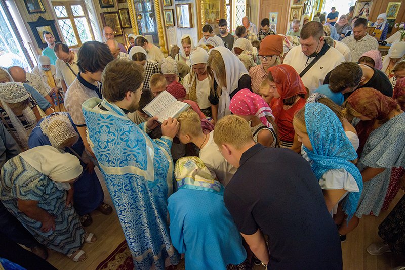 Молебен на начало учебного года