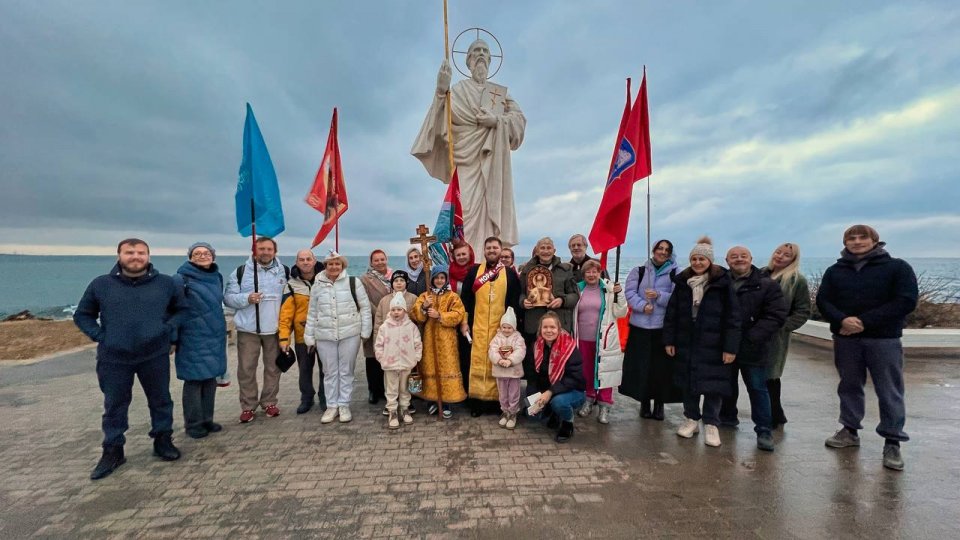 Храм Андрея Первозванного в Сарпи