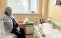 Благочинный Центрального церковного округа побывал в кардиологическом отделении Первой горбольницы