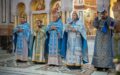 Праздничные богослужения в день Успения Пресвятой Богородицы прошли во Владимирском соборе-усыпальнице адмиралов