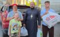 Многодетной малоимущей семье передан продуктовый набор от прихода свт. Спиридона Тримифунтского Центрального благочиния