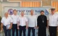 Клирик храма Всех Святых поздравил учащих и учащихся школы №45 с началом учебного года